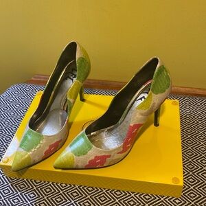 LFL lily pulitzer inspired stilleto